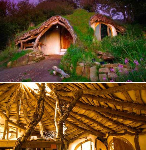 O casă de Hobbit de 3.000£ în Țara Galilor
